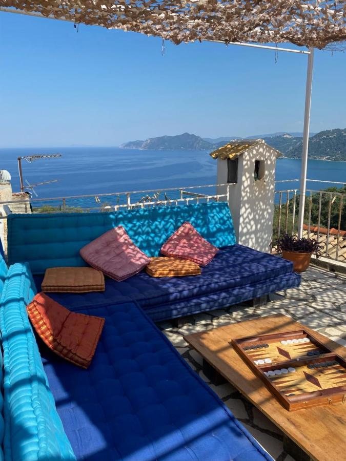 Sea View House Villa Pentátion Exteriör bild